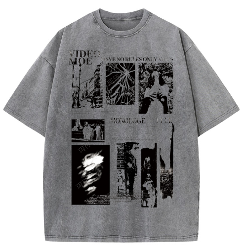Monochrome Moments Washed T-Shirt - Image 2