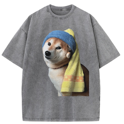 Magic Pup Washed T-shirt - Image 2