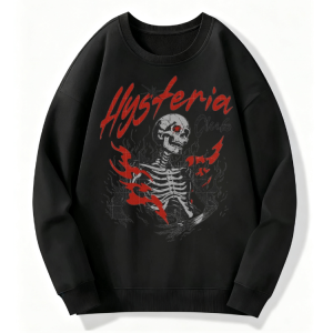 Hysteria Skull Sweatshirt