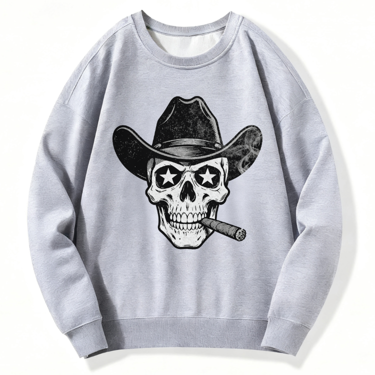 Western Skull Rock Sweatshirt - Image 5