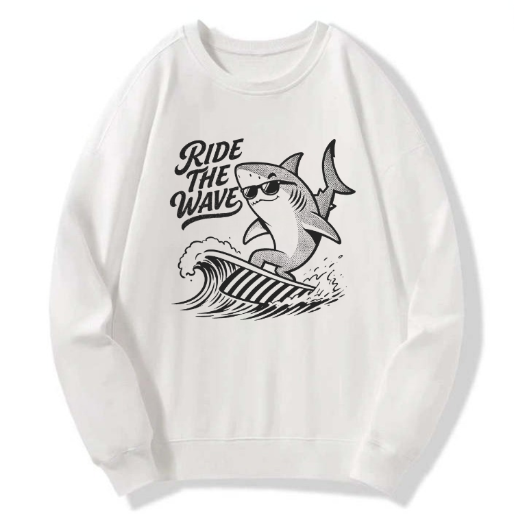 Shark Rider Wave Sweatshirt