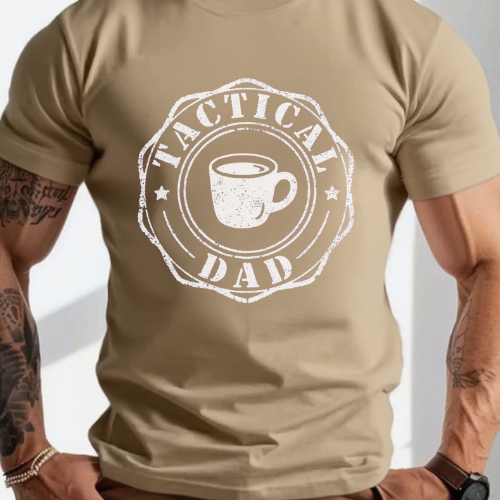 Tactical Dad Coffee T-Shirt - Image 4