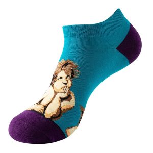 Starry Night Art Ankle Socks